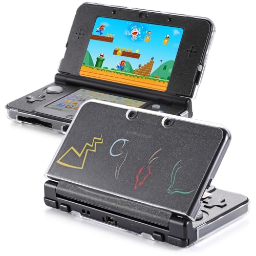 VSEER Schutzhülle für Nintendo 3DS, ultraklar, transparent, Hartschale, Schutzhülle für Nintendo 3DS von 2015, modifiziertes Design ohne Scharniere VSEER Schutzhülle für Nintendo 3DS, ultraklar, transparent, Hartschale, Schutzhülle für Nintendo 3DS von 2015, modifiziertes Design ohne Scharniere von VSEER