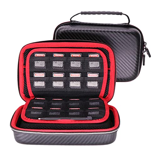 VSEER Nintendo 3DS XL/2DS XL Tragetasche – harte Schutzhülle, Schwarz/Rot VSEER Nintendo 3DS XL/2DS XL Tragetasche – harte Schutzhülle, Schwarz/Rot von VSEER