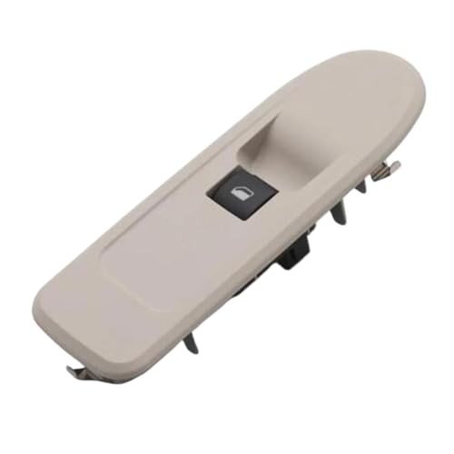 Fensterheberschalter 96657929ZE Für Peugeot 208 308 2008 408 Power Fenster Control Schalter Beifahrerseite 4Pins 96657929ZE Auto Zubehör(Grau) von VSESTCDPB