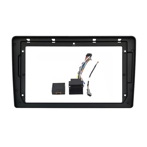 Radioblende Für Citroen Für Berlingo 2015 2016 2017 2018 Autoradio Blenden Stereo Player 2 Din Headunit Panel Armaturenbrett Rahmen(Rahmenkabel Canbus) von VSESTCDPB