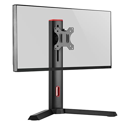 VSG24 Gamer Bildschirmhalterung, 10-32 Zoll höhenverstellbar VESA 100x100 Tischhalterung, Bildschirm Standfuss, Schreibtisch Monitorständer, Tisch Monitorhalterung, Monitor Halterung, Arm Mount Desk von VSG