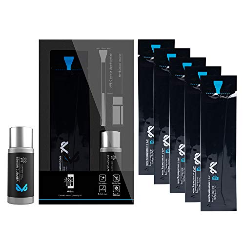 VSGO APS-C Digitalkamerasensor-Reinigungsset, 12 Reinigungsstäbchen + 15 ml Sensorreiniger, Mikrofaser, Transparent, VS S02E VSGO APS-C Digitalkamerasensor-Reinigungsset, 12 Reinigungsstäbchen + 15 ml Sensorreiniger, Mikrofaser, Transparent, VS S02E von VSGO