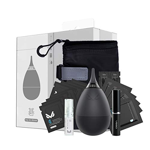 VSGO Kamera Reinigungs Kit Kamera Blasebalg Sensor Reinigungsset Professionelles Linsenreinigungsset mit Filter für DSLR-Kameras von VSGO