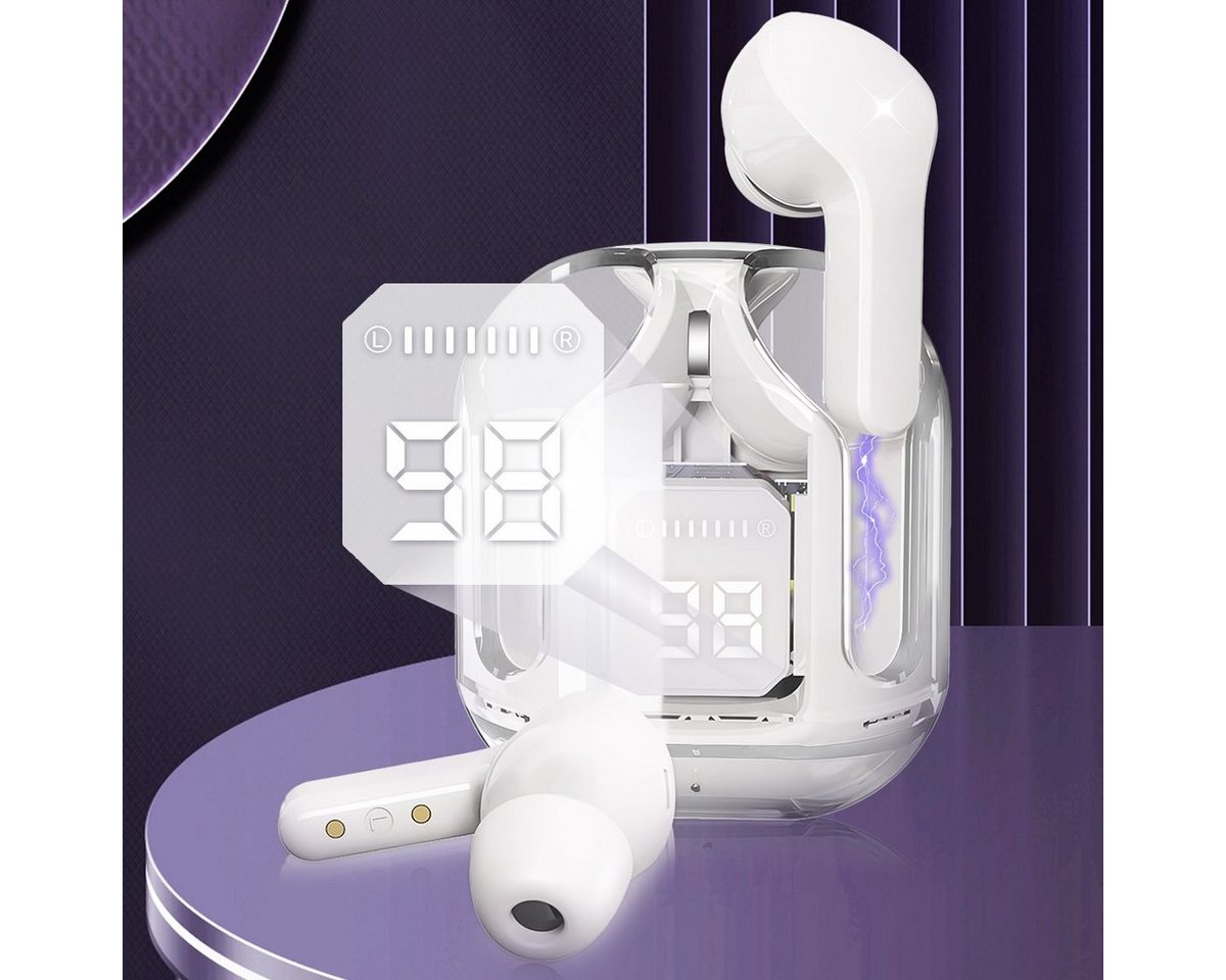 VSIUO Bluetooth Kopfhörer, Kabellose In-Ear-Kopfhörer Bluetooth-Kopfhörer (Noise Cancelling, Bluetooth 5,3, TWS Kopfhörer Wireless Kopfhörer Earbuds Headphones) von VSIUO