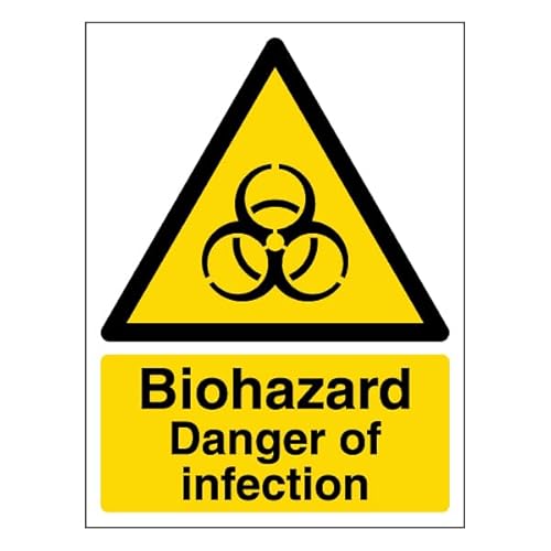 V Safety Biohazard Danger of Infection – Hochformat, 450 x 600 mm, 3 mm Aluminiumverbund-Sicherheitsschild V Safety Biohazard Danger of Infection – Hochformat, 450 x 600 mm, 3 mm Aluminiumverbund-Sicherheitsschild von VSafety