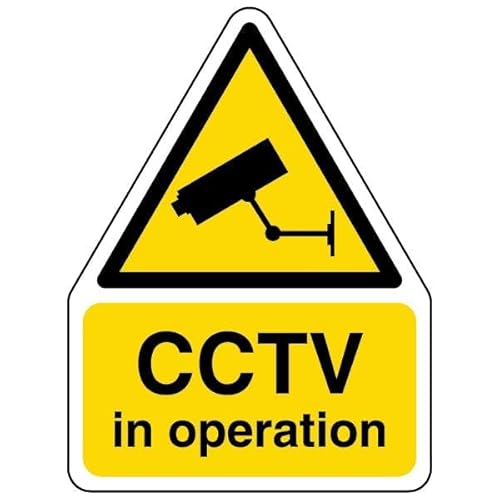 V Safety CCTV In Operation – geformtes Schild aus Aluminiumverbundstoff, 200 x 300 mm, 3 mm V Safety CCTV In Operation – geformtes Schild aus Aluminiumverbundstoff, 200 x 300 mm, 3 mm von VSafety
