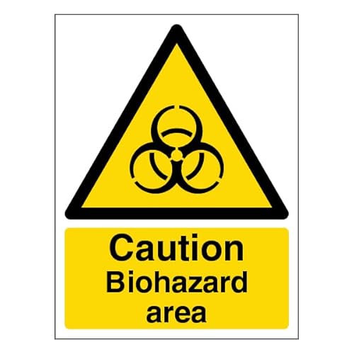 V Safety Caution Biohazard Area – Hochformat, 450 x 600 mm, 3 mm Aluminiumverbund-Sicherheitsschild V Safety Caution Biohazard Area – Hochformat, 450 x 600 mm, 3 mm Aluminiumverbund-Sicherheitsschild von VSafety