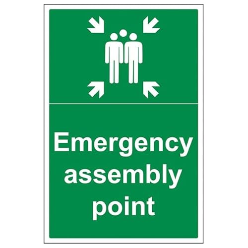 V Safety Fire Assembly Point – Emergency Assembly Point – 300 x 400 mm Sicherheitsschild mit Schnapprahmen V Safety Fire Assembly Point – Emergency Assembly Point – 300 x 400 mm Sicherheitsschild mit Schnapprahmen von VSafety