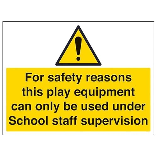 V Safety For Safety Reasons, Staff Supervision 300 x 200 mm, selbstklebendes Vinyl, Aluminiumeffekt, Sicherheitsschild V Safety For Safety Reasons, Staff Supervision 300 x 200 mm, selbstklebendes Vinyl, Aluminiumeffekt, Sicherheitsschild von VSafety