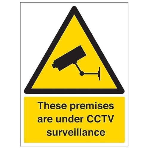 V Safety Protected By Video Surveillance – Hochformat 150 x 200 mm – selbstklebendes Vinyl – Sicherheitsschild in Aluminiumoptik V Safety Protected By Video Surveillance – Hochformat 150 x 200 mm – selbstklebendes Vinyl – Sicherheitsschild in Aluminiumoptik von VSafety