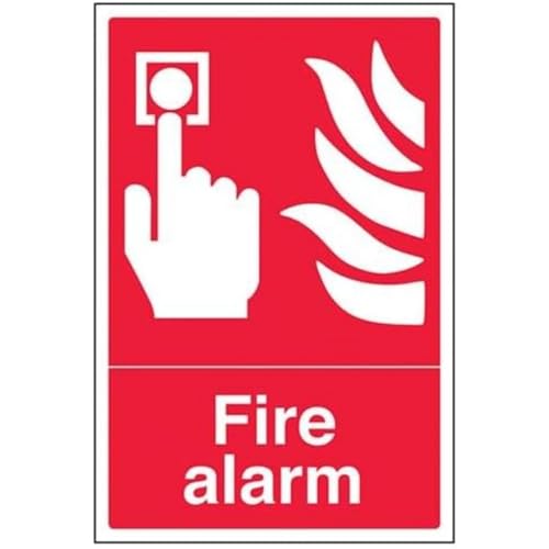 vsafety 13002 au-s Fire Alarm Equipment Zeichen, selbstklebendes Vinyl, Portrait, 200 mm x 300 mm von VSafety