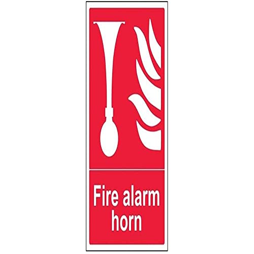 vsafety 13008 au-s Fire Alarm Horn Fire Equipment sv206: v223ign, selbstklebendes Vinyl, Porträt, 200 mm x 300 mm von VSafety