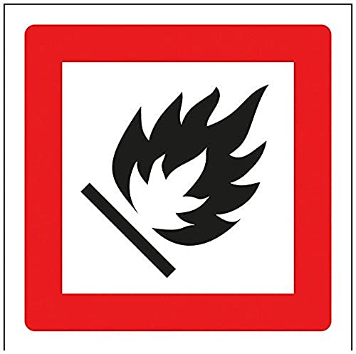 vsafety 6e055af-s "entzündliches Gas Logo" Achtung Hazard Diamanten Zeichen, selbstklebendes Vinyl, quadratisch, 100 mm x 100 mm, schwarz/rot vsafety 6e055af-s "entzündliches Gas Logo" Achtung Hazard Diamanten Zeichen, selbstklebendes Vinyl, quadratisch, 100 mm x 100 mm, schwarz/rot von VSafety