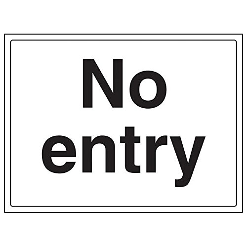 vsafety 72016bf-r "Ohne Eintrag"-Zeichen, Landschaft, 400 mm x 300 mm (3 Stück) von VSafety