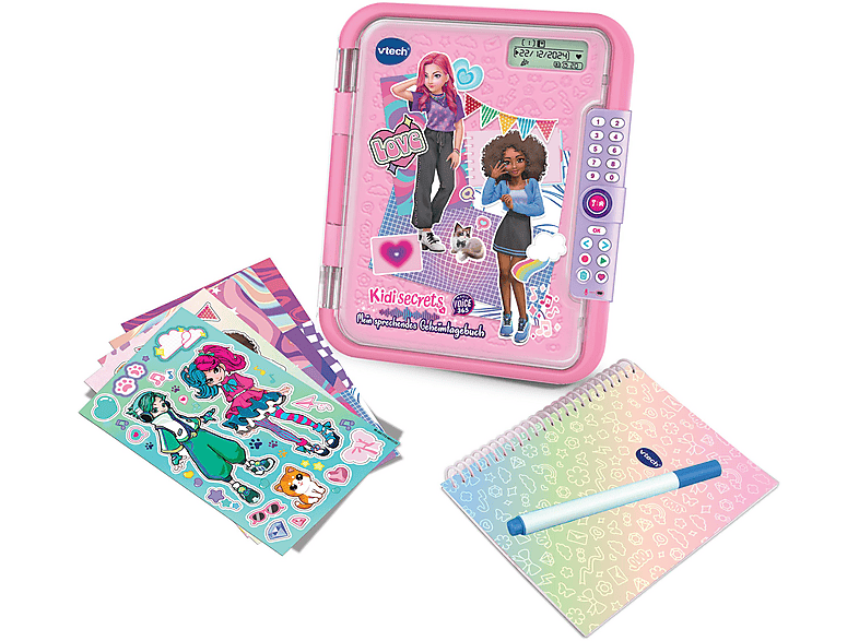 VTECH 80-581904 KidiSecrets - Magic Voice 365 Interaktives Tagebuch , Mehrfarbig VTECH 80-581904 KidiSecrets - Magic Voice 365 Interaktives Tagebuch , Mehrfarbig von VTECH