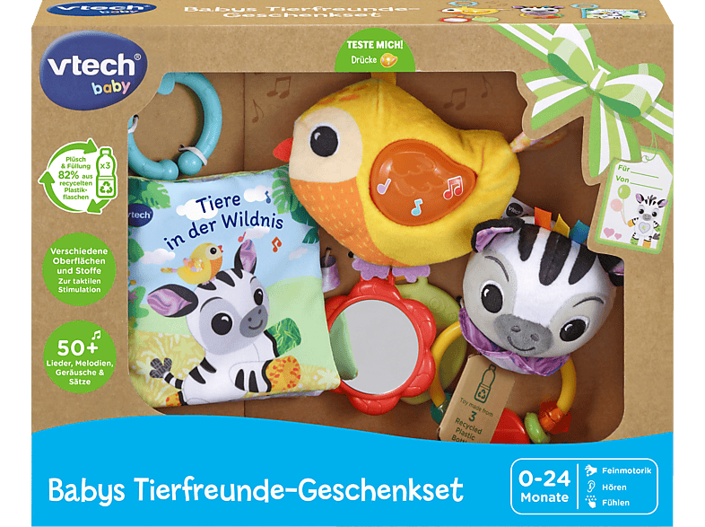 VTECH Babys Tierfreunde-Geschenkset Spielset, Mehrfarbig von VTECH