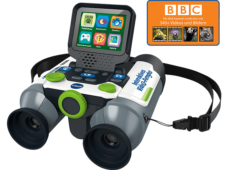 VTECH Interaktives Video-Fernglas Kinder Fernglas, Mehrfarbig von VTECH