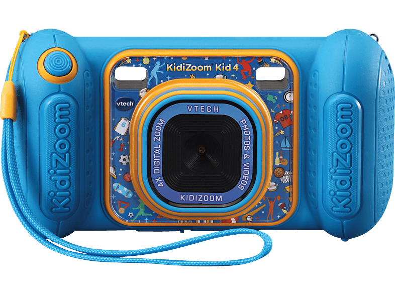 VTECH KidiZoom Kid 4 Kinderkamera, Blau von VTECH