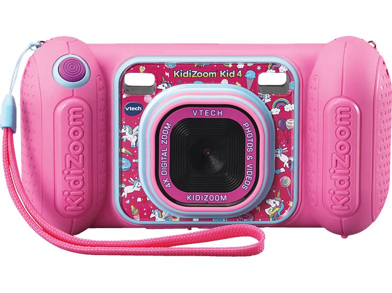 VTECH KidiZoom Kid 4 pink Kinderkamera, Pink von VTECH