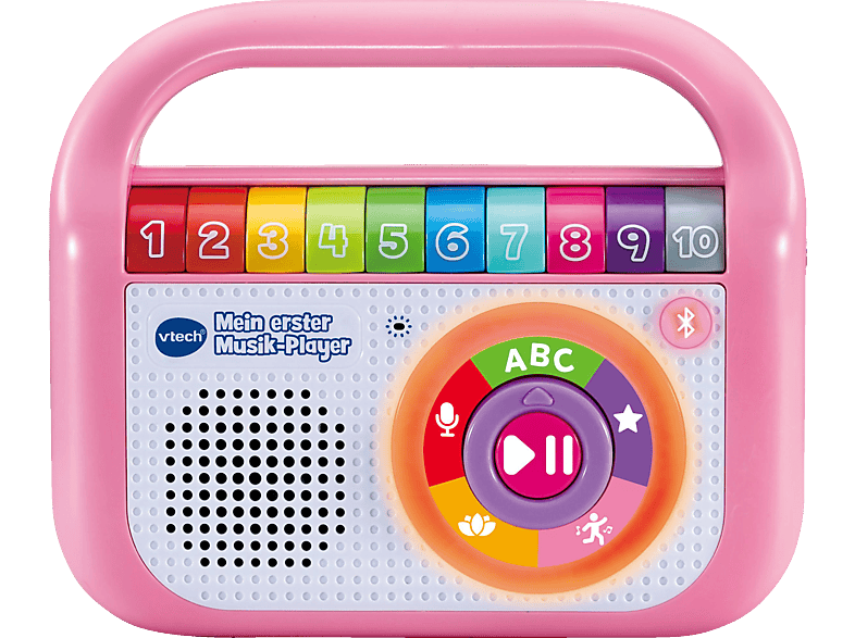 VTECH Mein erster Musik-Player interaktives Spielzeug, Mehrfarbig von VTECH