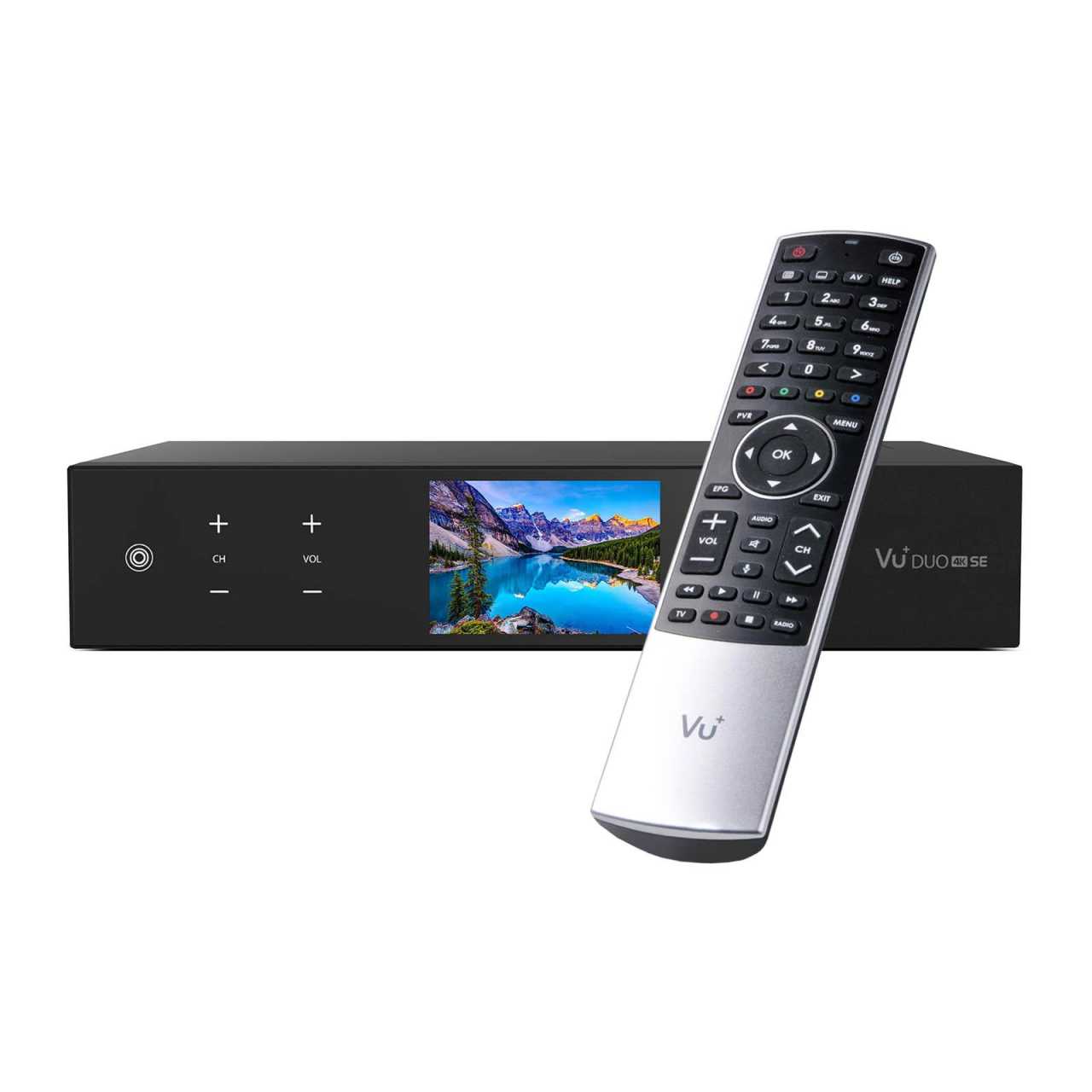 VU+ Duo 4K SE BT PVR Ready Linux Receiver UHD 2160p 1x DVB-C FBC 2TB von VU+