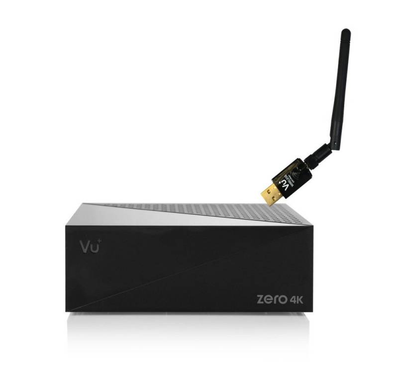 VU+ Plus Zero 4K Linux E2 mit 600Mbit WiFi DVB-S2X Satellitenreceiver von VU+