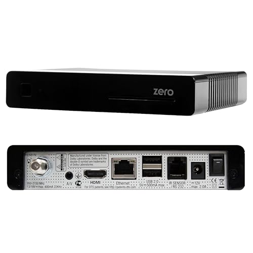 VU+ Plus Zero E2 Linux Full HD H265 Sat 1x DVB-S2 Receiver Schwarz + 300Mbit Wlan Stick mit 5dB Antenne VU+ Plus Zero E2 Linux Full HD H265 Sat 1x DVB-S2 Receiver Schwarz + 300Mbit Wlan Stick mit 5dB Antenne von VU+