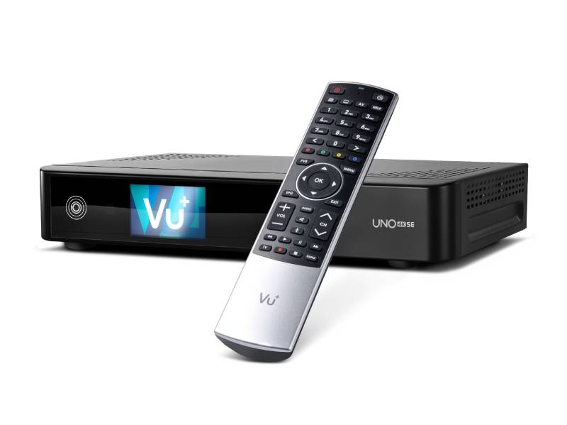 VU+ Uno 4K SE BT 1x DVB-C FBC Twin Tuner PVR ready Linux Receiver UHD 2160p von VU+