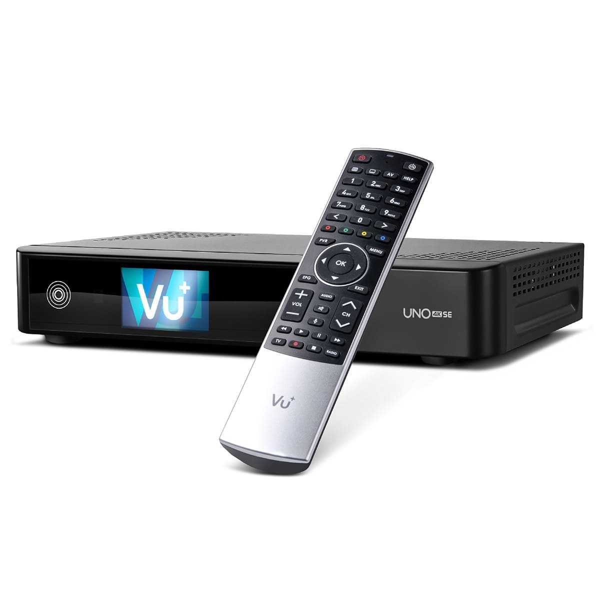 VU+ Uno 4K SE BT DVB-C FBC Twin Kabel-Receiver (UHD E2 Linux PVR LAN Bluetooth) 500GB von VU+