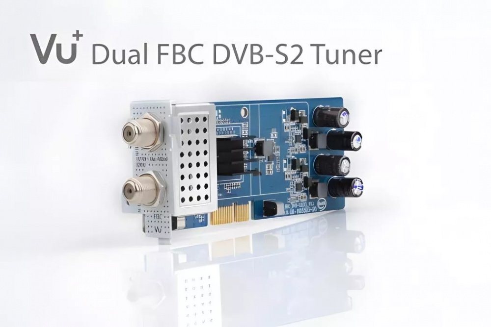 VU+ VU+ DVB-S2/S2X FBC Twin Tuner Uno 4K / Ultimo 4K / Duo 4K HD-Twin-Tuner von VU+