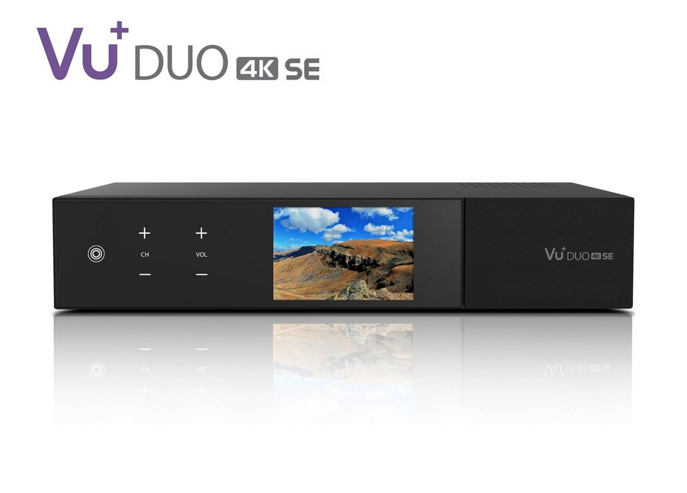 VU+ VU+ Duo 4K SE 1x DVB-S2X FBC Twin Tuner 2 TB HDD Linux Receiver UHD Satellitenreceiver von VU+