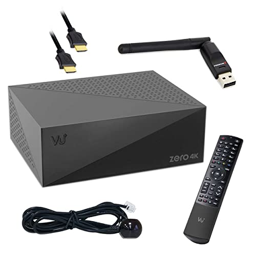 VU+ Zero 4K 1x DVB-S2X Multistream Tuner Linux SAT Receiver CI Set-Top-Box UHD 2160p + PremiumX Wi-Fi Stick Mega 150Mbit/s VU+ Zero 4K 1x DVB-S2X Multistream Tuner Linux SAT Receiver CI Set-Top-Box UHD 2160p + PremiumX Wi-Fi Stick Mega 150Mbit/s von VU+