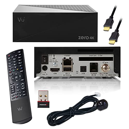 VU+ Zero 4K 1x DVB-S2X Multistream Tuner Linux SAT Receiver Schwarz PremiumX PX150 Mini W-LAN Stick Wireless USB VU+ Zero 4K 1x DVB-S2X Multistream Tuner Linux SAT Receiver Schwarz PremiumX PX150 Mini W-LAN Stick Wireless USB von VU+