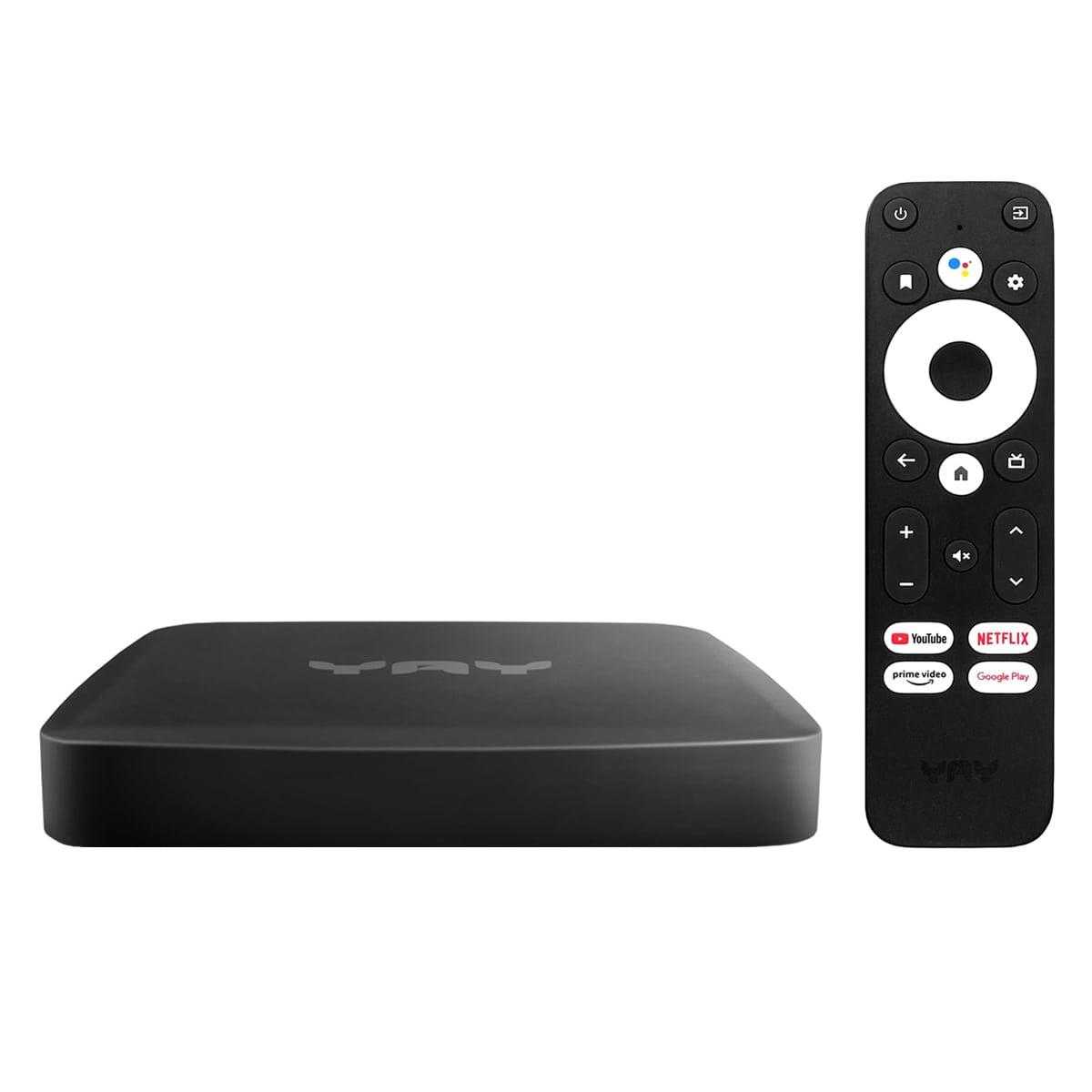 YAY GO IP-Receiver (4K UHD Android 10 Dual-WiFi LAN Chromecast IP-Player HIGH-END) von VU+