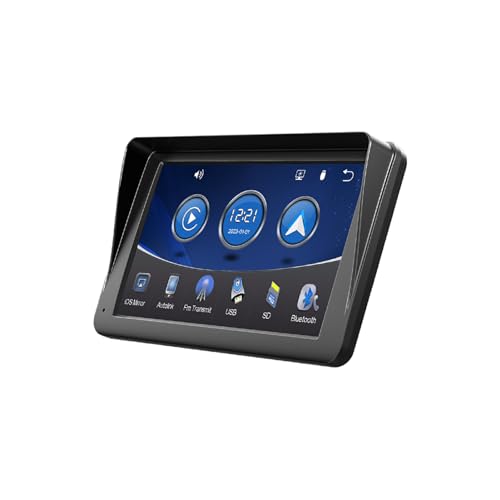 VUIUYOIES Auto MP5 Multimedia System mit Android Auto Konnektivität Rückfahrkamera Anrufe Kunststoff Auto Intelligente System MP5 Player, B5300L von VUIUYOIES