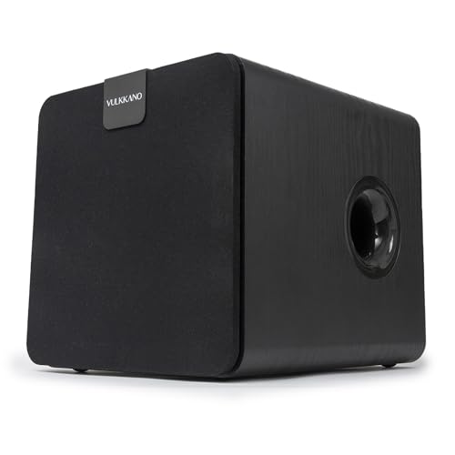 VULKKANO SUB8 Subwoofer Activ 8 Zoll, Frequenz 40Hz-250Hz von VULKKANO