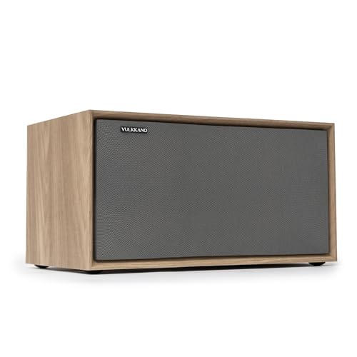 VULKKANO T40 ARC Aktivlautsprecher mit 40W Leistung, 4" Woofer, HDMI ARC, Bluetooth 5.0, RCA, AUX, USB, Lautsprecher für den Fernseher, den Tisch oder das Regal, Braun VULKKANO T40 ARC Aktivlautsprecher mit 40W Leistung, 4" Woofer, HDMI ARC, Bluetooth 5.0, RCA, AUX, USB, Lautsprecher für den Fernseher, den Tisch oder das Regal, Braun von VULKKANO