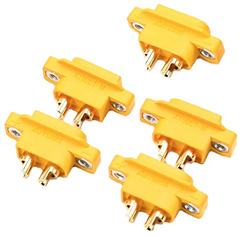 5x Stück Original Amass Premium XT60 XT60E XT60E-M Einbaustecker Montage Mountable Copter Drohne Goldstecker Stecker Male 2Pin Verpolsicher Hochstromstecker Lipo Akku 60A von Mr. Stecker Modellbau® 5x Stück Original Amass Premium XT60 XT60E XT60E-M Einbaustecker Montage Mountable Copter Drohne Goldstecker Stecker Male 2Pin Verpolsicher Hochstromstecker Lipo Akku 60A von Mr. Stecker Modellbau® von VUNIVERSUM