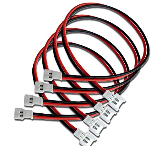 VUNIVERSUM 2 Stück Adapterkabel Verlängerung Adapter 2PIN 2.0P 2P Walkera Molex Female Male Buchse Stecker 20cm 26AWG Silikon Kabel Modellbau VUNIVERSUM 2 Stück Adapterkabel Verlängerung Adapter 2PIN 2.0P 2P Walkera Molex Female Male Buchse Stecker 20cm 26AWG Silikon Kabel Modellbau von VUNIVERSUM