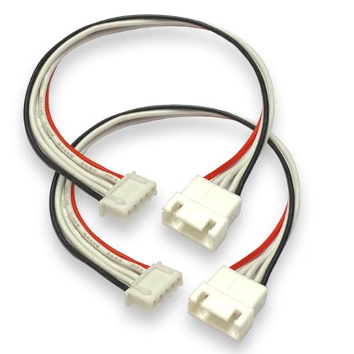 VUNIVERSUM 2x Stück 20cm JST-XH Premium 4S 5Pin Balancerkabel Balancer Kabel Verlängerung Ladekabel XH Stecker auf Buchse 24AWG Adapterkabel für Lipo Akku VUNIVERSUM 2x Stück 20cm JST-XH Premium 4S 5Pin Balancerkabel Balancer Kabel Verlängerung Ladekabel XH Stecker auf Buchse 24AWG Adapterkabel für Lipo Akku von VUNIVERSUM