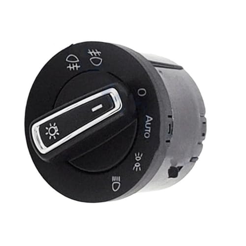 Auto Lampensteuerungsschalter Kompatibel Mit VW Für Golf Mk7 Automatischer Scheinwerfer Automatischer Lichtschalter Chrom Scheinwerferschalter Sensor Scheinwerferschalter 5GG941431D Auto Lampensteuerungsschalter Kompatibel Mit VW Für Golf Mk7 Automatischer Scheinwerfer Automatischer Lichtschalter Chrom Scheinwerferschalter Sensor Scheinwerferschalter 5GG941431D von VVBNIN
