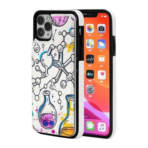 VVTDESA Bedruckte Brieftaschen-Schutzhülle für iPhone 11-6,1 Zoll mit Kartenhalter, PU-Leder, Kartenfächer, Klapphülle, Schwarz VVTDESA Bedruckte Brieftaschen-Schutzhülle für iPhone 11-6,1 Zoll mit Kartenhalter, PU-Leder, Kartenfächer, Klapphülle, Schwarz von VVTDESA