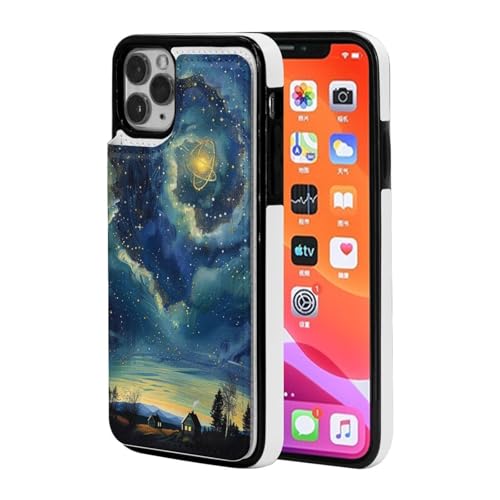 VVTDESA Celestial Printed Wallet Case for iPhone 11 Pro 5.8 Inch with Card Holder, Pu Leather Card Slots Flip Phone Wallet Case Black VVTDESA Celestial Printed Wallet Case for iPhone 11 Pro 5.8 Inch with Card Holder, Pu Leather Card Slots Flip Phone Wallet Case Black von VVTDESA