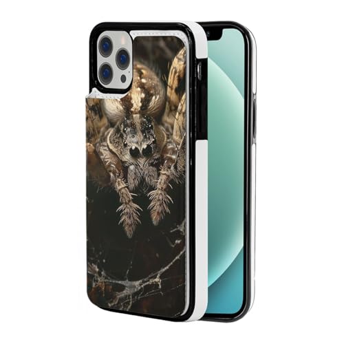 VVTDESA Scary Spider Printed Wallet Case for iPhone 12 Pro - 6.1 Inch with Card Holder, Pu Leather Card Slots Flip Phone Wallet Case White VVTDESA Scary Spider Printed Wallet Case for iPhone 12 Pro - 6.1 Inch with Card Holder, Pu Leather Card Slots Flip Phone Wallet Case White von VVTDESA