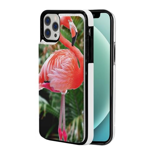VVTDESA Schutzhülle für iPhone 12 Mini (13,7 cm (5,4 Zoll), mit Kartenhalter, PU-Leder, Kartenfächer, Klappetui für iPhone 12 Mini von VVTDESA