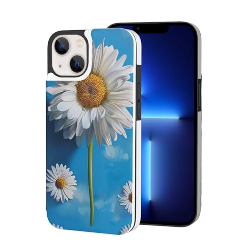 VVTDESA Schutzhülle für iPhone 13 Mini, 13,7 cm (5,4 Zoll), mit Kartenhalter, PU-Leder, Kartenfächer, Klapphülle, Weiß von VVTDESA