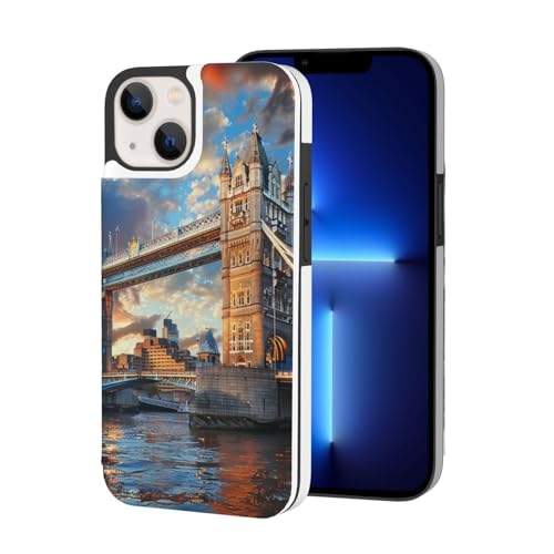VVTDESA Tower Bridge in London bedruckte Brieftaschen-Schutzhülle für iPhone 13 Mini-5,4 Zoll mit Kartenhalter, PU-Leder, Kartenfächer, Klapphülle, Weiß VVTDESA Tower Bridge in London bedruckte Brieftaschen-Schutzhülle für iPhone 13 Mini-5,4 Zoll mit Kartenhalter, PU-Leder, Kartenfächer, Klapphülle, Weiß von VVTDESA