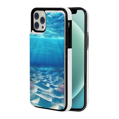 VVTDESA Underwater Sea View Printed Wallet Case for iPhone 12 Pro - 6.1 Inch with Card Holder, Pu Leather Card Slots Flip Phone Wallet Case White VVTDESA Underwater Sea View Printed Wallet Case for iPhone 12 Pro - 6.1 Inch with Card Holder, Pu Leather Card Slots Flip Phone Wallet Case White von VVTDESA