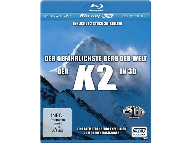 Der K2 - gefährlichste Berg der Welt 3D Blu-ray Der K2 - gefährlichste Berg der Welt 3D Blu-ray von VZ HANDELSGESELLSCHAFT MBH