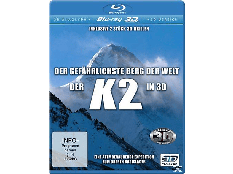 Der K2 - gefährlichste Berg der Welt 3D Blu-ray von VZ HANDELSGESELLSCHAFT MBH